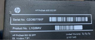 HP ProDesk SFF Escritorio