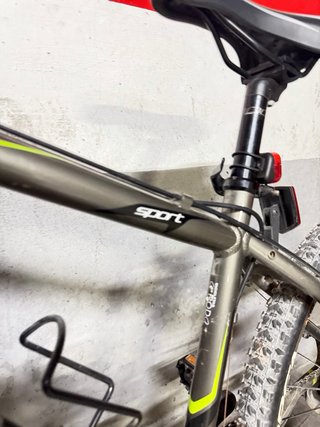 Bicicleta Orbea Gris y Verde