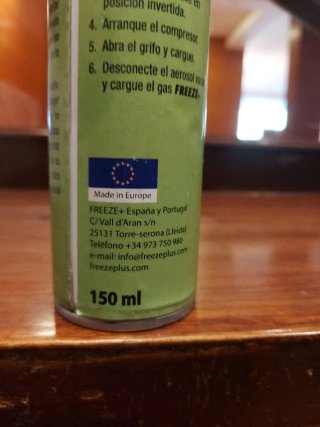 Freeze+ DET & OIL Detector de fugas