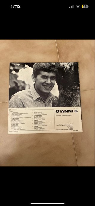 Vinile Gianni 5 Stereo