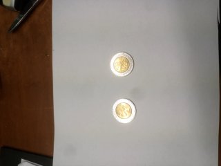 2 Monete 500 Lire Parlamento Europeo
