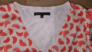 Vestido Merletti estampado flores