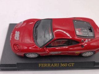Modellino Ferrari 360 GT Rosso