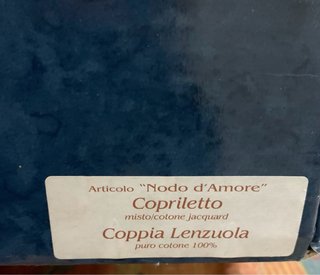 Set Lenzuola Matrimoniali Arte Fiorentina