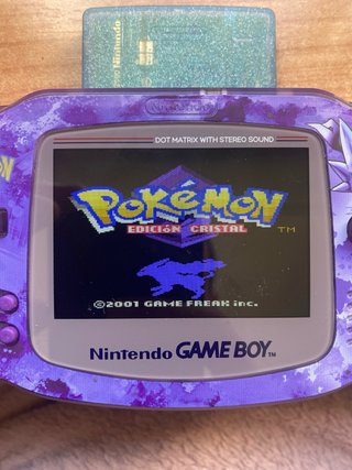 Pokemon Cristal Edición Español GBC