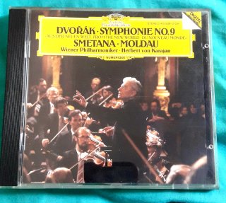 CD Dvorak Sinfonía 9 Karajan Moldau