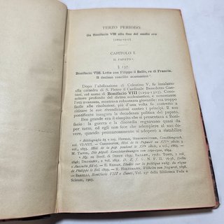 Libro Antico 1903 - Storia Della Chiesa Funk 2 vol
