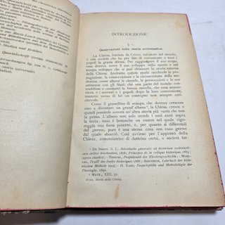 Libro Antico 1903 - Storia Della Chiesa Funk 2 vol