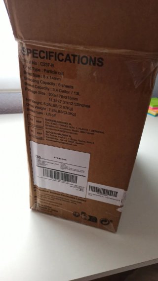 Trituradora Papel Bonsaii C237-B