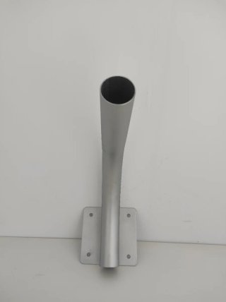 Soporte para farola anclaje pared metal