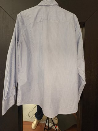Camisa Zara Algodón Rayas Talla 44