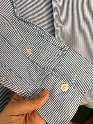 Camisa Zara Algodón Rayas Talla 44