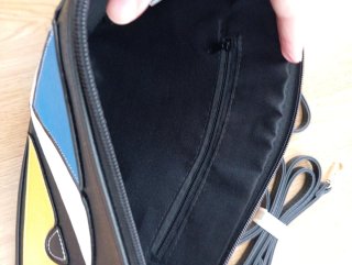 Bolso Negro Monster Eye Nuevo