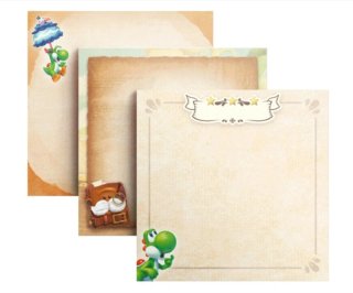 Set de notas adhesivas Yoshi y el Misterious Book