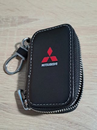 Funda Llavero Coche Mitsubishi Negra