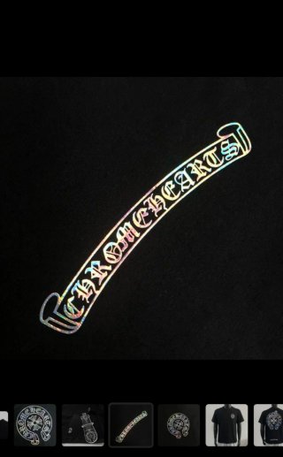 Camiseta Chrome Hearts Negra