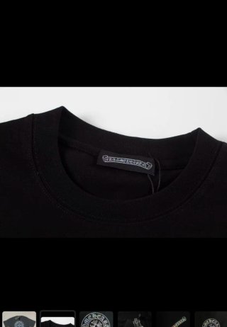 Camiseta Chrome Hearts Negra