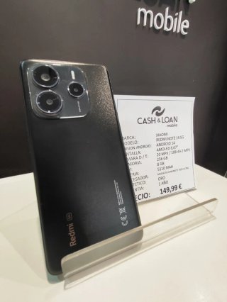 Xiaomi Redmi Note 14 5G 256GB Negro
