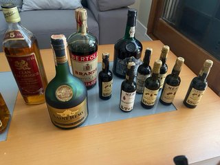 Lote Botellas Bebidas Alcohólicas Variadas
