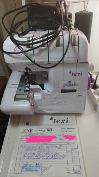 Máquina remalladora Overlock Texi Joylock