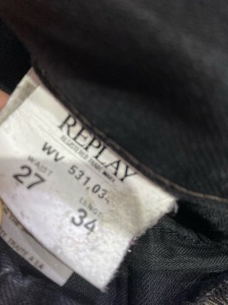 Pantalón vaquero Replay gris