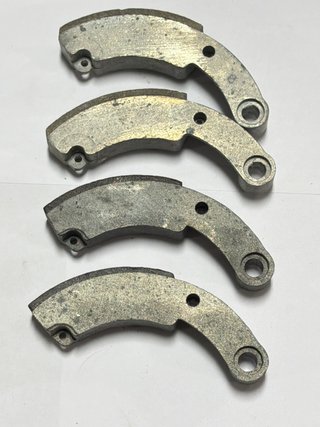 4 Zapatas Embrague Vespino Nuevas
