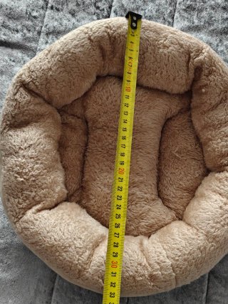 Cama  para mascota beige