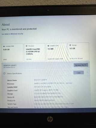 Portátil HP ProBook 650 G1 | i5 | 8GB | SSD FULLHD