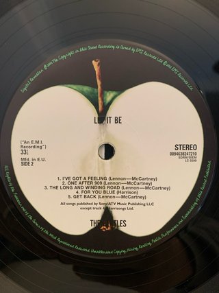 Vinilo Beatles - Let It Be 180gr (2012)