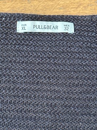 Jersey mujer cuello pico negro