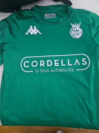 Equipacion fútbol y mochila Kappa Cerdanyola FC.