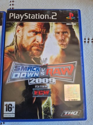 Lote 3 Juegos PS2 WWE Smackdown vs Raw