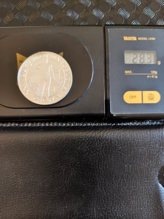 🇬🇮 Moneda Plata 925 Gibraltar 1 Crown 1991