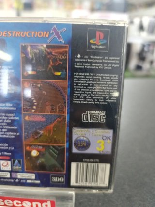 Juego PS1 Action Man Destruction 3D
