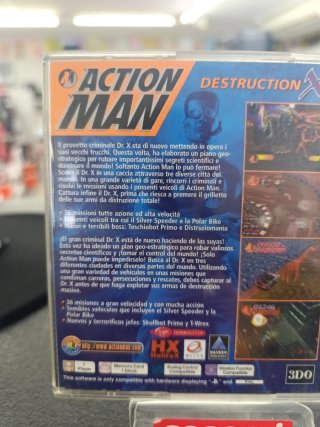 Juego PS1 Action Man Destruction 3D