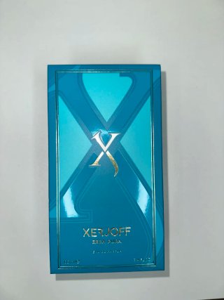 Xerjoff Erba Pura Perfume Azul y Dorado