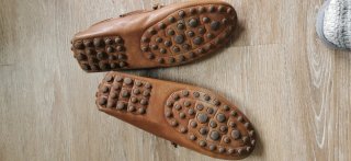 Mocasines de piel Cortefiel marrones sólo por 25 €