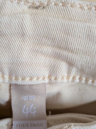 Pantalones beige mujer