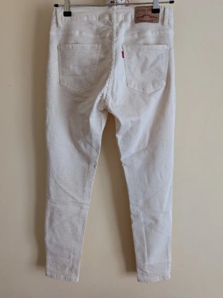 Pantalones beige mujer