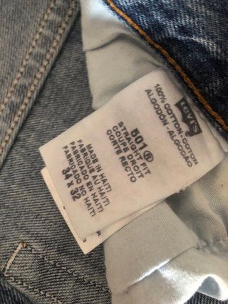 Pantalón Vaquero Levi's 501 Talla 34x32