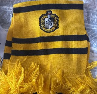 Bufanda Harry Potter Rayas Amarillas y Negras