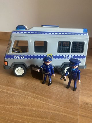 Camión Policía Playmobil con 2 Muñecos
