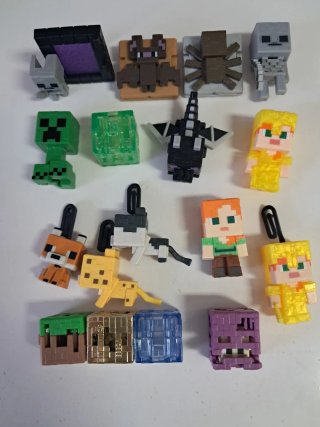 Lote 17 Figuras Minecraft