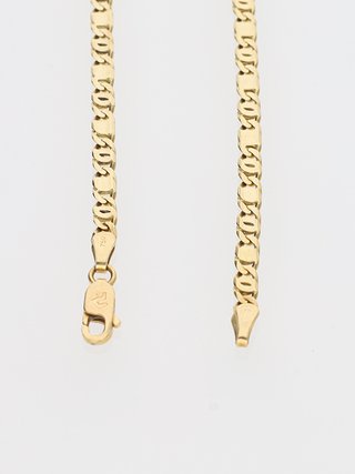 Bracciale Oro Giallo 18kt Maglia Occhio di Tigre