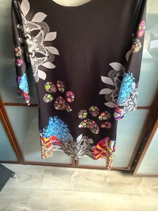 Vestido estampado mujer talla M