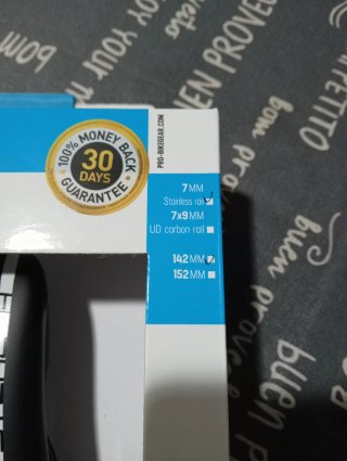 Sillín Pro Stealth Carbono
