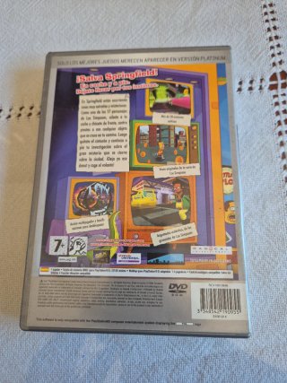 Juego PS2 The Simpsons Hit & Run Platinum