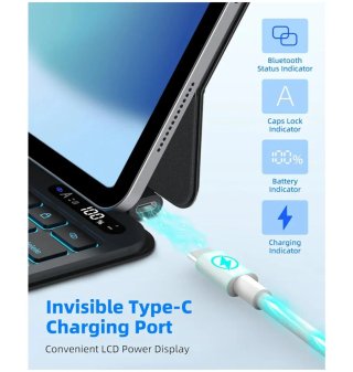 Custodia Tastiera Bettdow per iPad Air 11