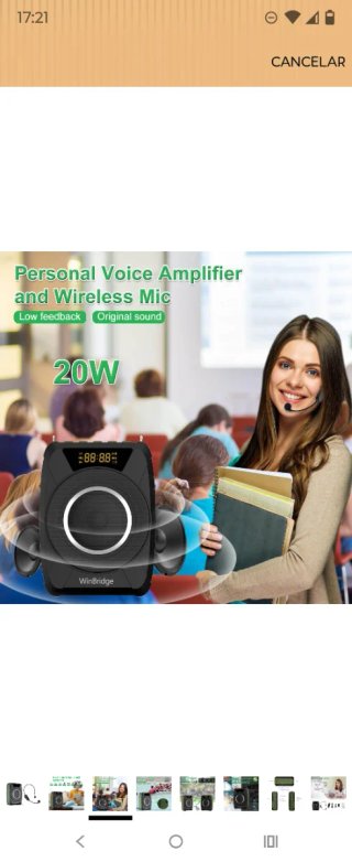 Amplificador Voz Bluetooth WinBridge