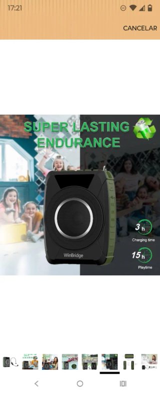 Amplificador Voz Bluetooth WinBridge